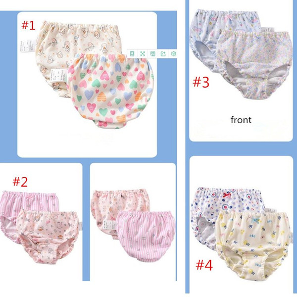 2pcs/lot baby girls children panties cartoon kids Cute shorts underwear baby girls Briefs panties brief Kids 100% cotton Underpants A101