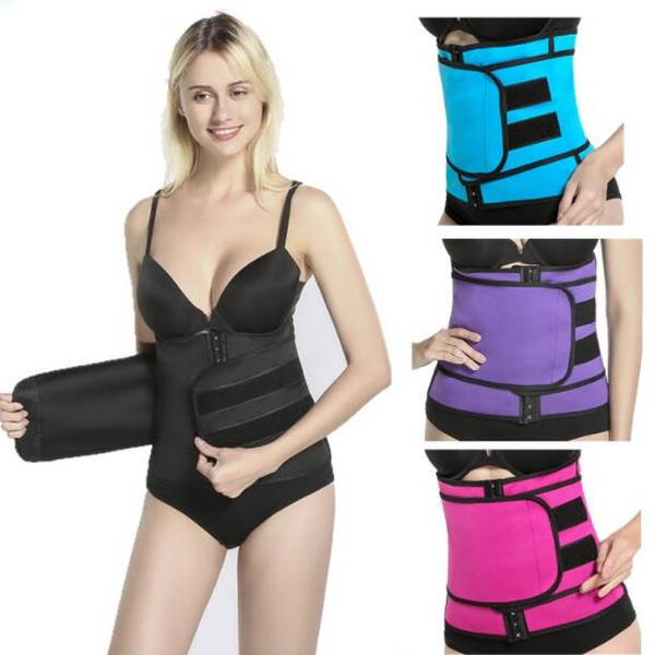 Adjustable Waist Shaper Band Summer Body Shaper Waist Trainer Slimming Belts Women Men Slim Shapewear Waistband GYM Sports Assistants BY1244