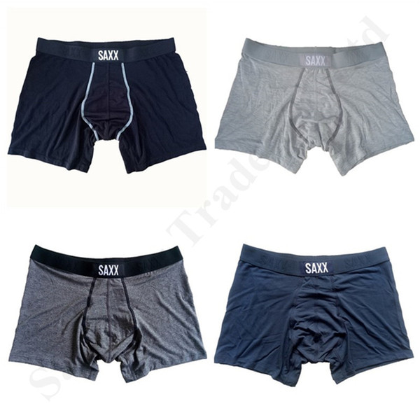 Men Boxers Saxx Brand Underwear Shorts Comfortable Modal Ultra Boxers Panties Shorts Tights Waistband Juniors Soft Underpant C112603