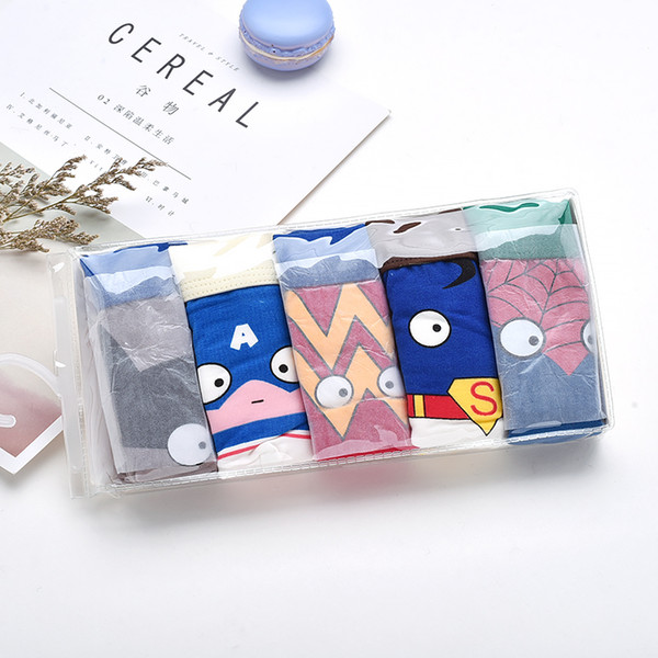 5pcs/lot Kids Boys Cartoon Underwear Children's Shorts Panties for Baby Boy Boxers Panty Teenager Underpants 2-12T