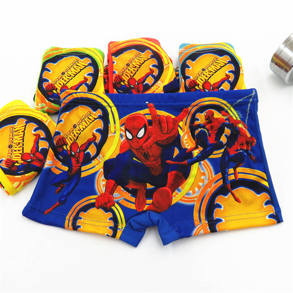 Cartoon spider-man Boy Boxer Briefs Boys Underwear Kids Panties kids designer clothes boys underwear Children Underwear Underpants A6792