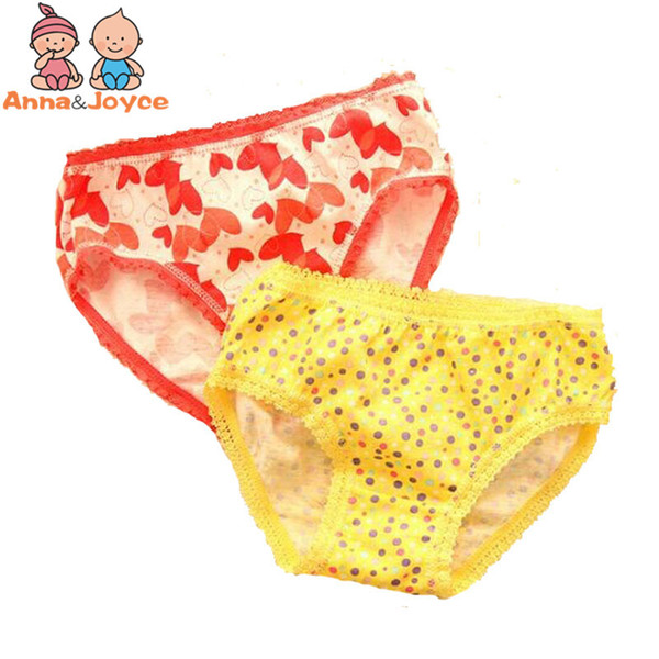 3Pcs Baby Kids Girls Cotton Panties Girls Briefs 1-10 Years