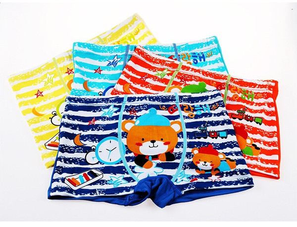 Christmas Promotion!Girls Boys Cartoon Bear Boxers Baby Girls Modal Cotton Bunny Underwear Boys Cute Cars Ultraman Monkey Fiber Panties U2