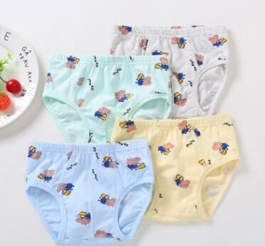 Wholesale Good Quality Kids Underwear New arrival 95% Cottons Girls Briefs Boy Panties 1-9 yrs Free Shipping