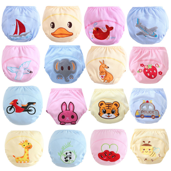 Baby Underwear Potty Training Pant Diaper Panties for Infant Waterproof Underwear Boys Briefs Size 80-90-100 DHL Free