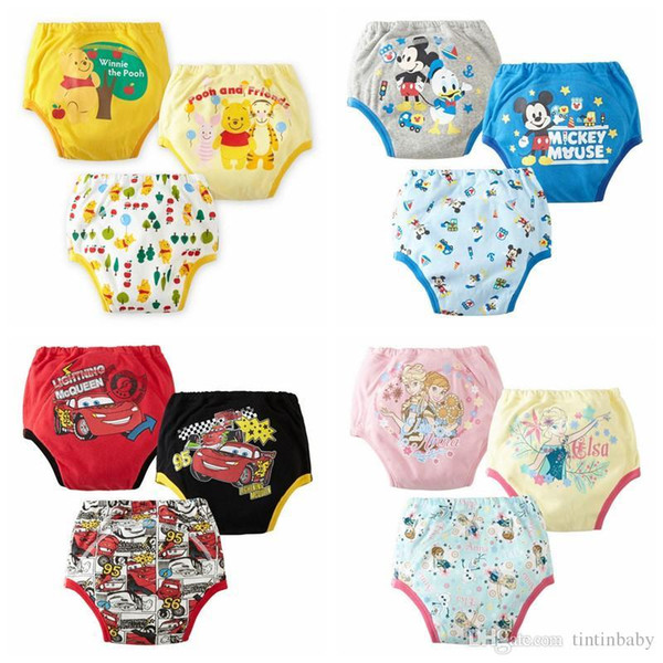 Baby Boys Girls Newborn Nappy Panties Infant Pants Thong Diapers Washable Cloth Diaper Children's Underwear Reusable Briefs Kids Clothi