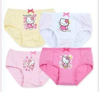 Baby Girls Underwear cotton Spring and Summer New cartoon printing Comfortable breathable soft Panties lovely elastic sweet basic Underwear