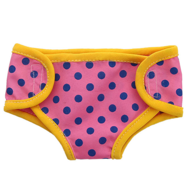 2018 New 1PC Doll Diaper Underwear For 18'' American Girl Doll 43cm Zapf Baby Born Dolls