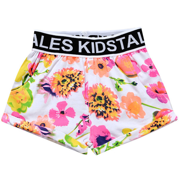 Kids Tales 2018 Shorts Cotton Printed Baby Pants Trousers Summer Shorts For Girls Casual Kids Beach Shorts Fashion Baby Clothes