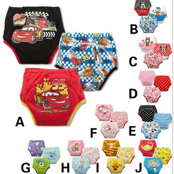 Baby Underwear Potty Training Pant Diaper Panties for Infant Waterproof Underwear Boys Briefs Size 90-95-100 DHL Free