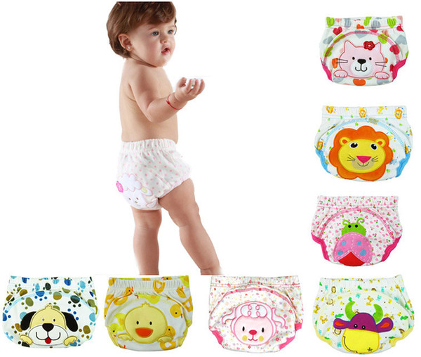 Toddler Boys Girls Potty Cartoon Training Pants Baby Waterproof Trainer potty underwear Infant pants