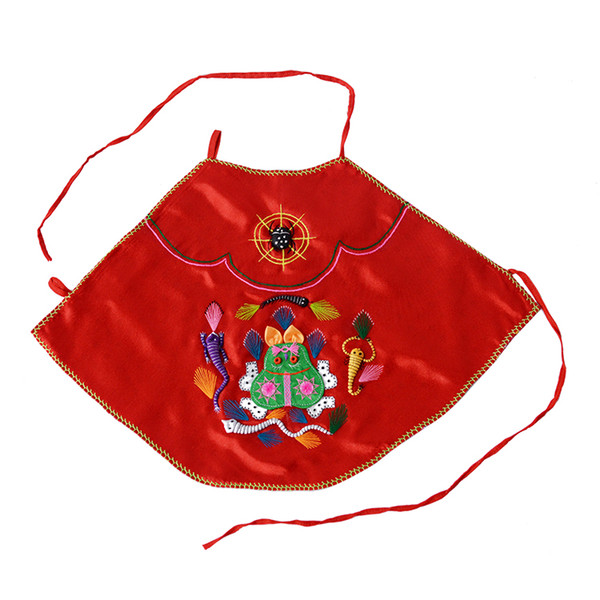 China's wind Hand embroidery two kinds of color Pure cotton Baby chinese-style chest covering 0pcs/lot drop shipping