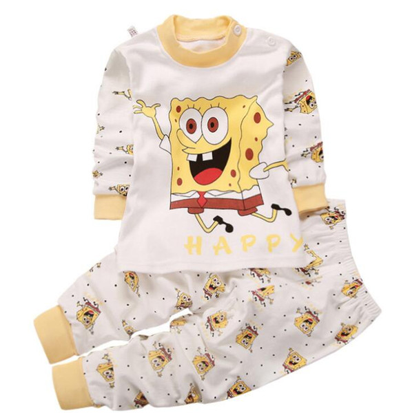 Spring autumn children's underwear thermal set pure cotton 1--9 years age collar shoulder button long-sleeve autumn clothing winter