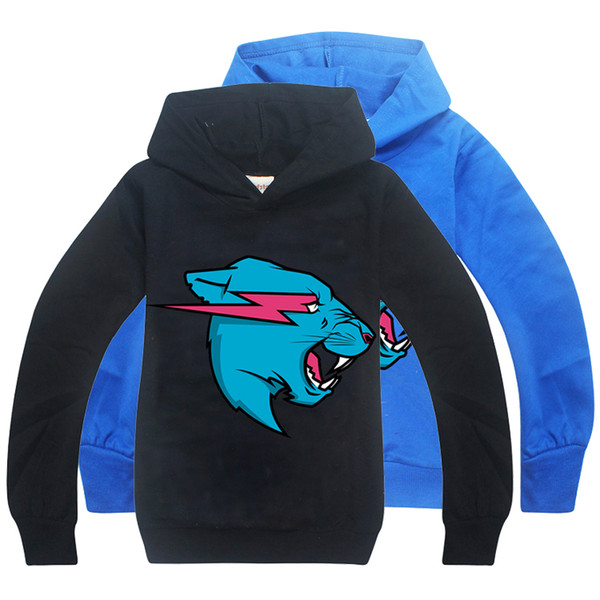 Mr Beast kids hoodies Spring and Autumn 6-14t Kids Boys Long Sleeve Hoodies Sweatshirts 120-160cm kids designer clothes boys KSS341