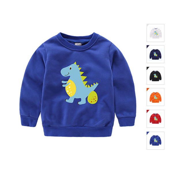 Children Clothing Kids Hoodies Baby Boys Cotton T-shirts Spring Autumn New Cartoon Children Kids Long Sleeve T-shirts Boy Clothes