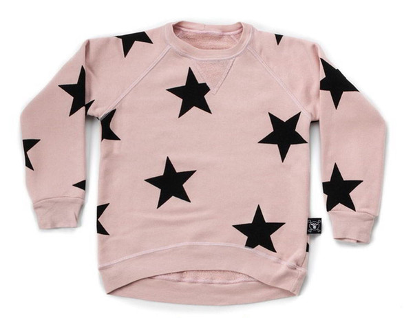 Girls Boys t Shirts Shirt Kids Tops Kid Long Sleeve T Shirts Pattern Star In Clothes Clothing