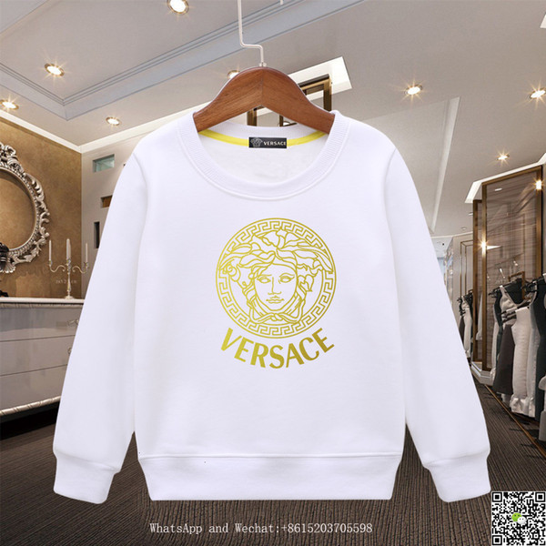 Kids Hoodies 2019 Spring And Autumn New Pattern Children Long Sleeves Sweater Pure Cotton Rise The Ball No Fade