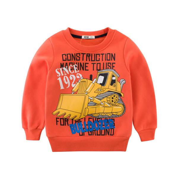 bulldozer designer coat baby cool boys jacket Sweatshirts tops kids clothes mix order