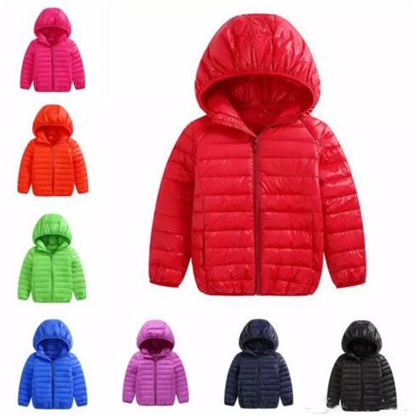 New winter boys girls jacket snow treasure cartoon coat cotton-padded clothes cotton-padded clothes children's coat Kid light down jacket A8