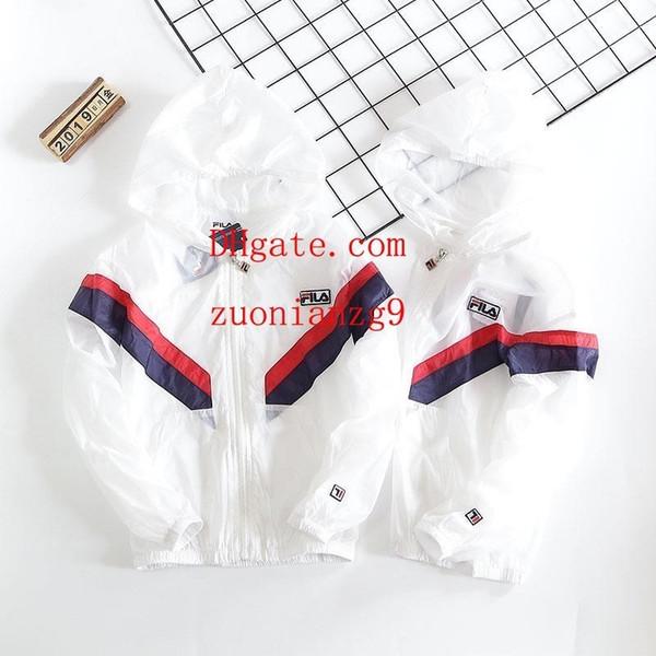 2019 boys hoodie Sunscreen air conditioning clothing Whitening and non-fading fabrics are used at splicing points hot sale summer