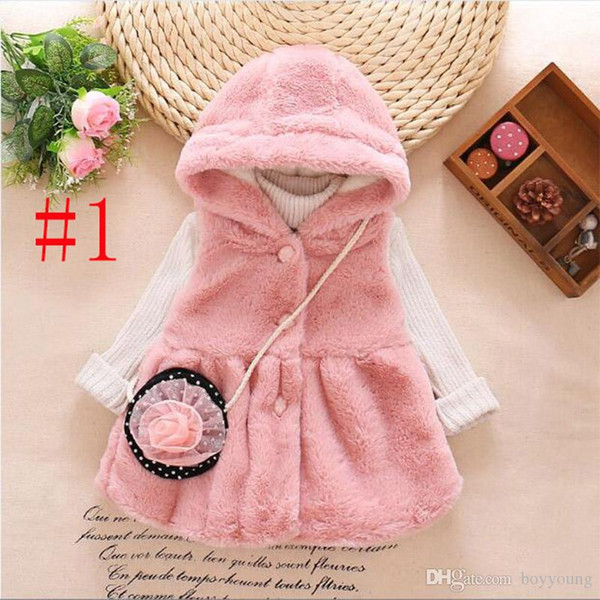 Cute Girl's Pink White Woollen Sweater Autumn Winter Warm Sweaters With Velvet Children's Overcoat Korea Fashion Rabbit Embroidery