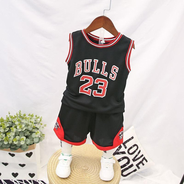 Child Boy Summer Clothes Children S Basketball Uniform Baby Boys Tracksuit 2pcs Set Kids Boys Sports Clothes Set Vest Short Pants Outfit