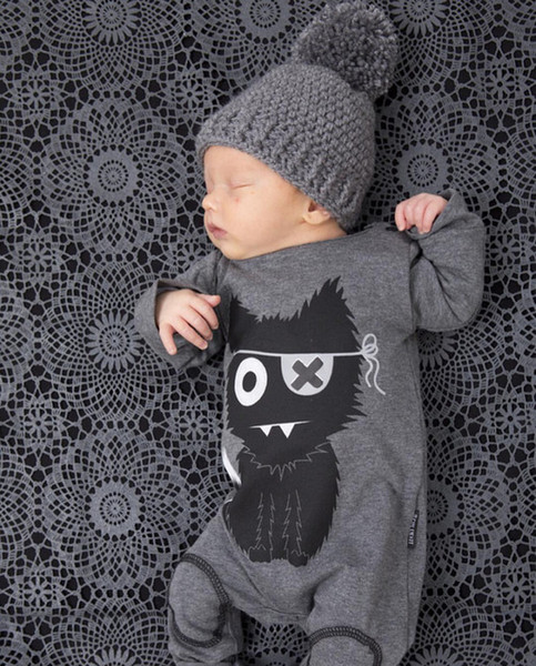 New baby rompers baby boy clothing cotton newborn baby girl clothes long sleeve cartoon infant newborn jumpsuit