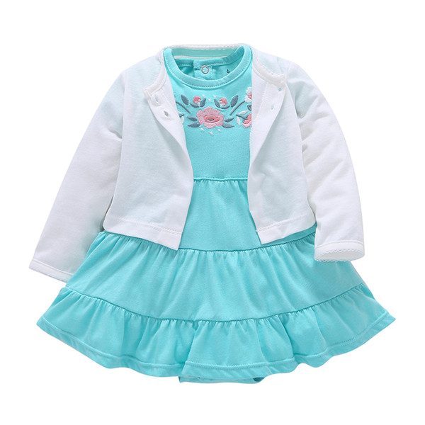 The Limited New Arrival Active Little Girls Clothes Skirt Dress Children Clothing In 2018 100% Sets of Newborn Clot