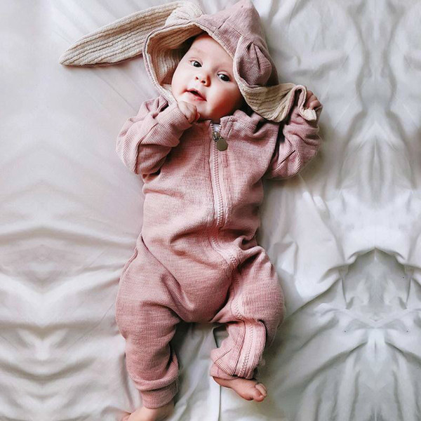 2019 Autumn Winter New Born Baby Clothes Baby Girl Clothes Rompers Kids Costume For Boy Infant Overalls Jumpsuit 3 9 12 18 Month