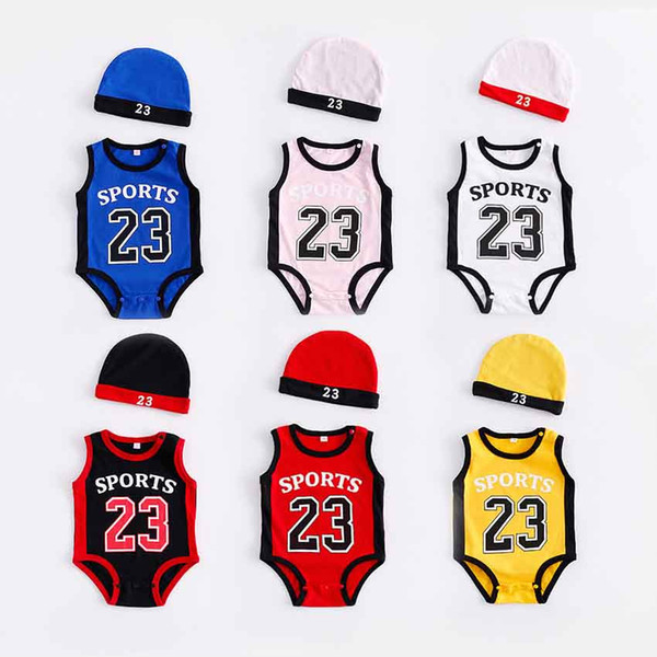 Fashion 2018 baby clothes summer Boys&Girls Baby Rompers Kids Little Sports baby clothing Short-sleeved body suits kids clothing