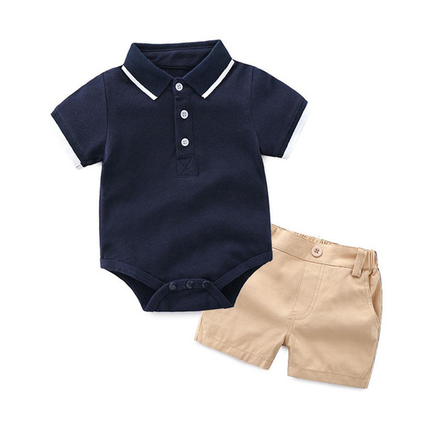 Baby Clothing Sets Newborn Baby Boy Clothes 2PCS Sets Summer Infant Boy T-shirts+Shorts Outfits Sets Bebes Tracksuit