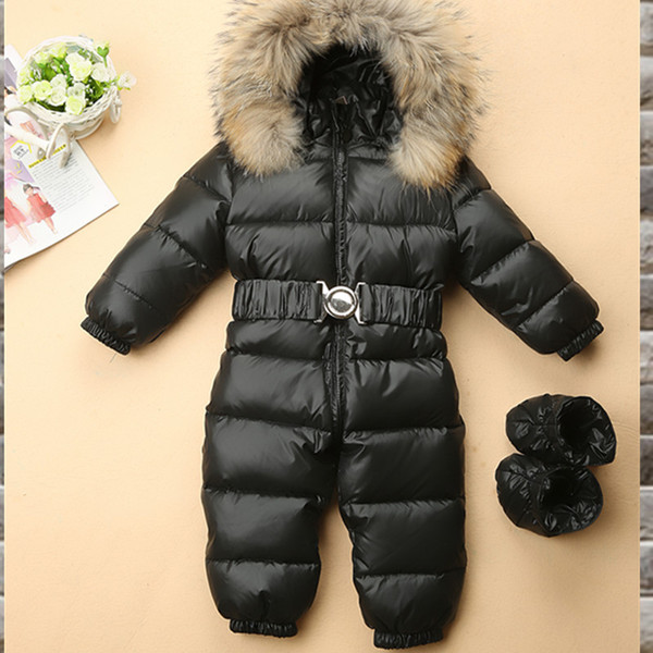 Down Conjoined Jackets Winter Clothes Newborn Light Down Jackets Go Out Embrace Jackets rompers baby infant boy clothes Thickening Down f2