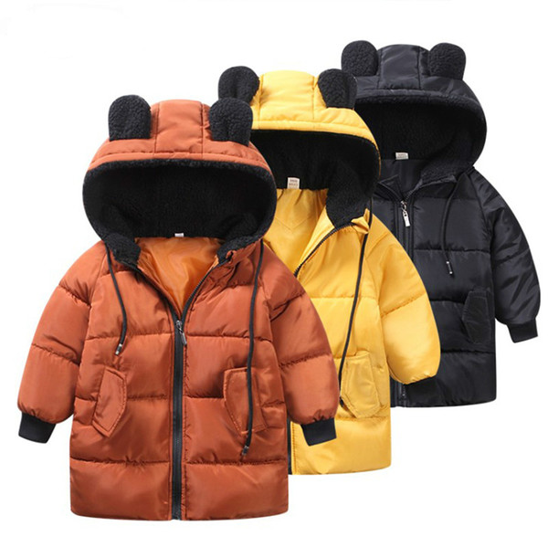 Fashion jacket children boy coat children winter coat casual baby girl clothes autumn and winter pike coat