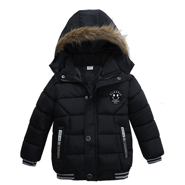 Retail 5 colors kids winter coats boys designer Luxury camouflage thick padded hooded jackets down coat fashion jacket outwear