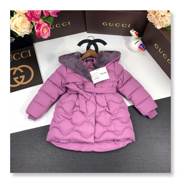 Girl down jacket High quality WSJ000 Warm windshield #110639 kids_family02