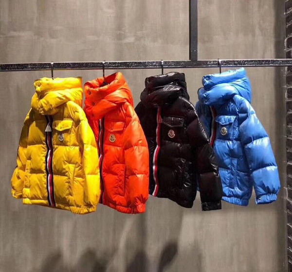 Top brand down jackets Winter down jacket parka for girls boys coat children's clothing for snow wear zipper baby outerwear