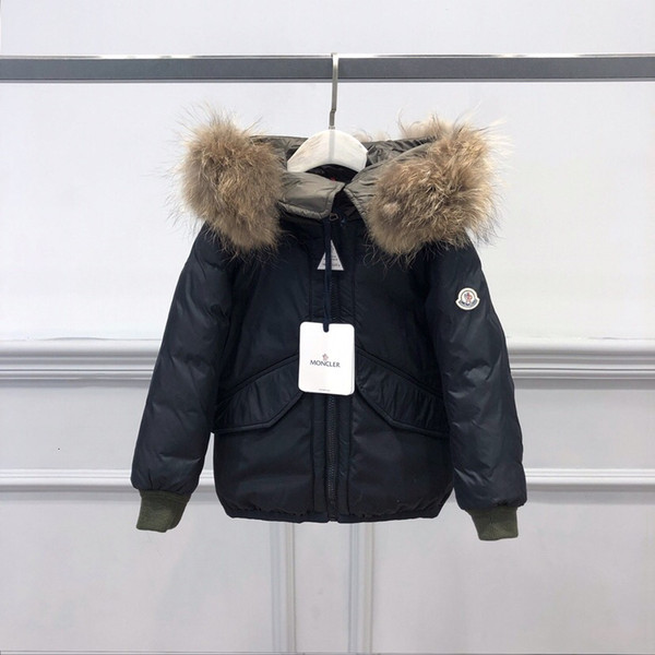 Boy down jacket High quality WSJ50 Warm windshield #110611 kids