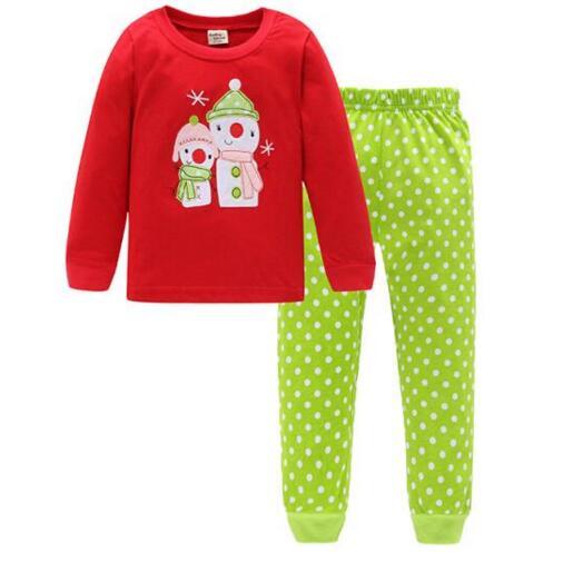 Children Clothes Kids Clothing Set Boys Pajamas Sets Styling Nightwear Print Pajamas Girls Sleepwear Baby Pyjama