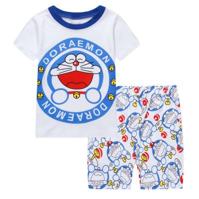 2018 New Design Summer Kids Baby Sleepwears Suits Boys Pajamas Children Pyjamas Girls Cartoon short sleeve Pijamas Free Ship S03