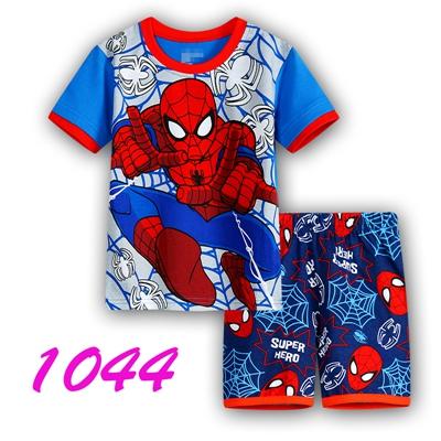 kids pajamas girls boys set kid t-shirt+short pants cotton children fashion Cartoon clothing Sleepwaear pajama sets