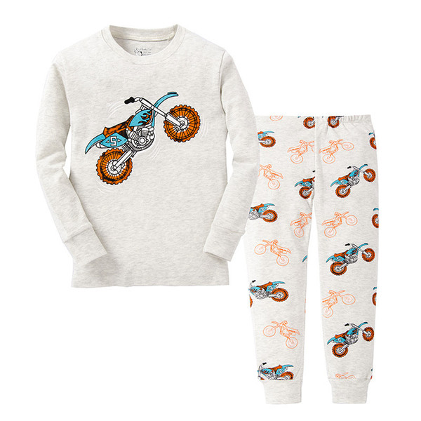 New boys and girls embroideries spring autumn wear long sleeves of the two pieces of han edition 3-8 years old