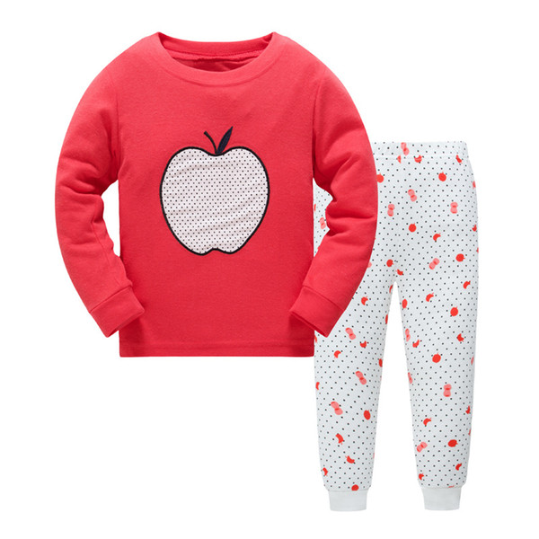 Fashion pure cotton children wear kids sleepwear sets children's underwear autumn coat of the autumn trousers two sets autumn winter