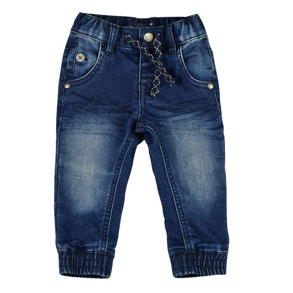 Infant Baby Boy Girl Denim Jeans Pants Newborn Bebe Pantalones Harem Pants Toddler Kid Stretch Solid Trousers Children Clothing