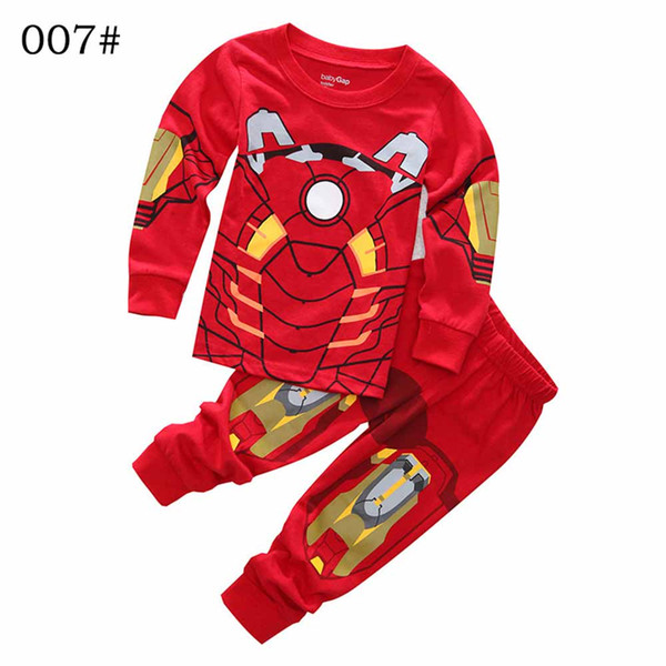 2018 kids pajamas sets Baby girl and boys clothes sweet dreams pijamas baby boys girls cartoon long sleeve T-shirt+Pants 2pcs