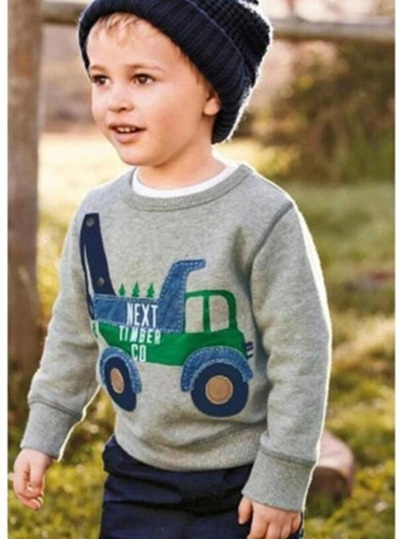 2019 Boys T shirt Kids Autumn Jackets T-shirt Baby Boy Clothes Camiseta Roupas Infantis Menino Mickey Sweatshirts