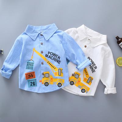 Boys t shirt sizes long sleeve kids shirts designs 2019 baby autumn designerchildren printing shirt Korean tide clothes boy kids clothing