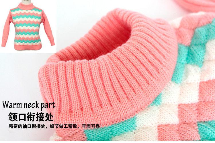 Wholesale-Free shipping high quality baby boy baby girl thick warm winter sweater wholesale