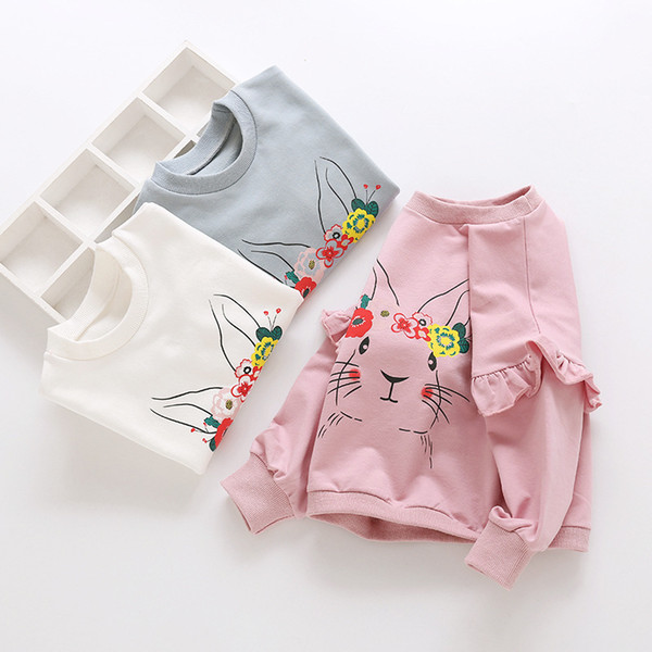 Catamite Even Cap. Letter Embroidery Girl Solid Cardigan Sweater Girls Cardigans Cartoon Baby Boy Jacket