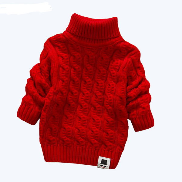 2019 New Autumn Winter Kids Sweater Casual Cotton Thick Long Sleeve Tops Baby Girls Infant Warm Clothes