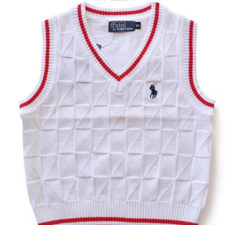 Children's sweater vest Classic new cotton warm children's sweater Korean version boys girls vest sleeveless Kids sweater